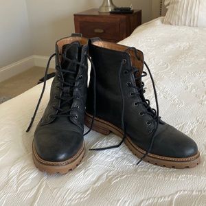 Madewell combat boots